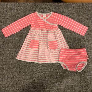 Hanna Andersson Striped Dress Set